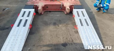 Аппарели с подставкой  Для погрузки техники на трал