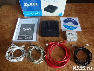 Модем ADSL2+ с портом Ethernet фирмы ZyXEL